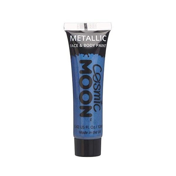 Cosmic Moon - Peinture de maquillage métallique pour le visage et le corps - 12ml - Créez des motifs de maquillage métallique