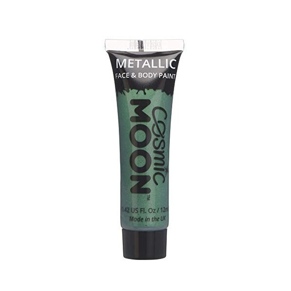 Cosmic Moon - Peinture de maquillage métallique pour le visage et le corps - 12ml - Créez des motifs de maquillage métallique