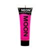 Moon Glow- Neon UV Glitter Face & Body Gel - Peinture pour le visage scintillante, Bleu, 12 ml 1 paquet 