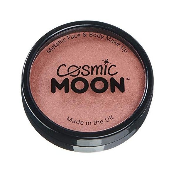 Cosmic Moon - Peinture Professionnelle métallique pour Visage activée à leau - Argent