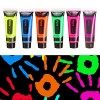 Peinture Corporelle, Peinture Fluorescente Pour Body Painting, Peinture Visage, Peinture Fluorescente UV, Body Paint Glow, Vi