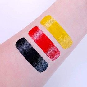 Moon Creations Bâton de Peinture pour Visage/Crayon de Couleur pour Le Maquillage du Visage & Corps 3.5g - Kit Drapeau Allema