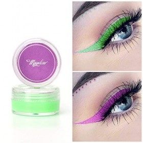 Maydear Ensemble de gel pour les yeux à base deau 6 couleurs - Maquillage pour le visage et le corps Mascarade - Ensemble de