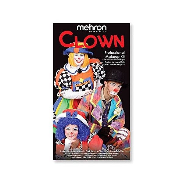 Mehron Professional Makeup Kit - Clown