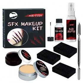 Visage Corps Peinture,18 Couleurs Professionnel Peinture Corporelle Pour la  Visage Body Painting Dramatique Effets SpéCiaux H