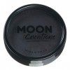 Moon Creations - Peinture Professionnelle pour Visage activée à leau - Noir