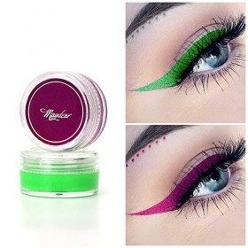 Maydear Ensemble de gel pour les yeux à base deau 6 couleurs,eye liner couleur - Maquillage pour le visage et le corps Masca