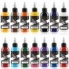 DLD upgraded Snow Shark Tattoo ink set permanent Tattoo Supply Dynamic ink 30ml / Bottle 1oz Vegan Tattoo Supply Pigment de t