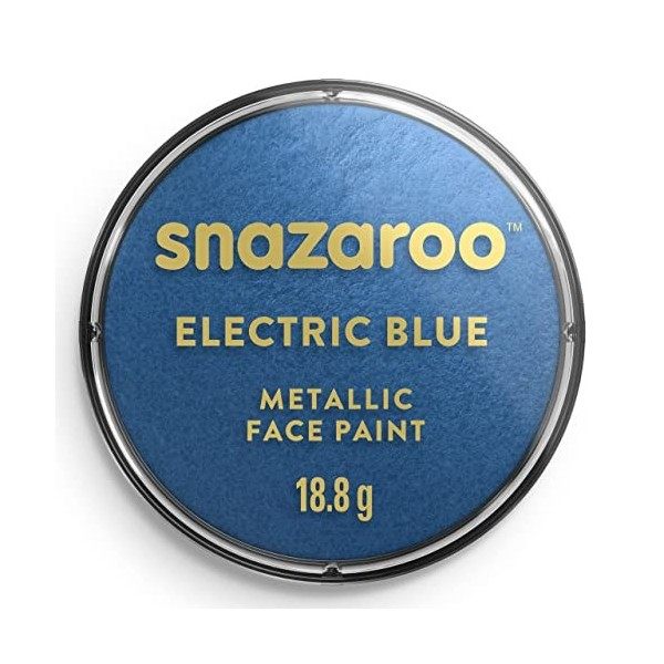 Snazaroo Maquillage Fard Aquarellable Pot 18ml Bleu Electrique