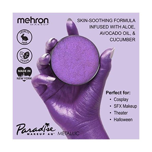 Mehron Paradise Makeup AQ - Brillant Violine/Violet 40 gr 