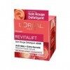 LOréal Paris - Revitalift - Soin Rouge Défatigant & Énergisant - Anti-Rides & Extra-Fermeté - Enrichi au Pro-Rétinol et au G