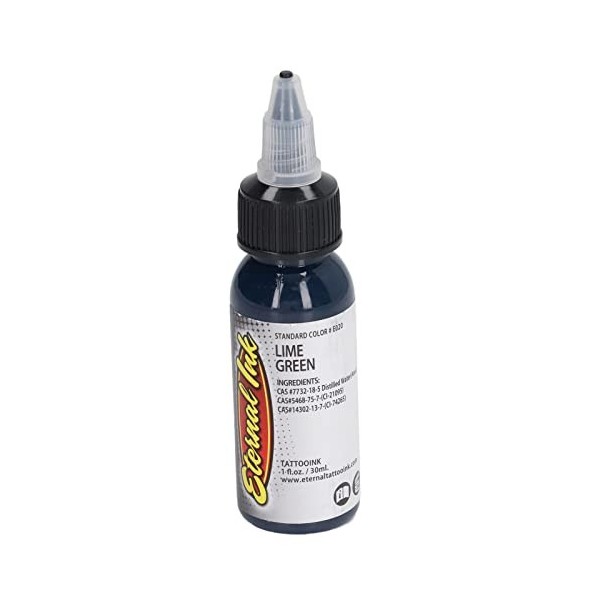 Couleur de Pratique de Tatouage, Encre de Tatouage Facile à Colorier Haute Concentration 30 Ml Professionnel Sûr pour les Déb