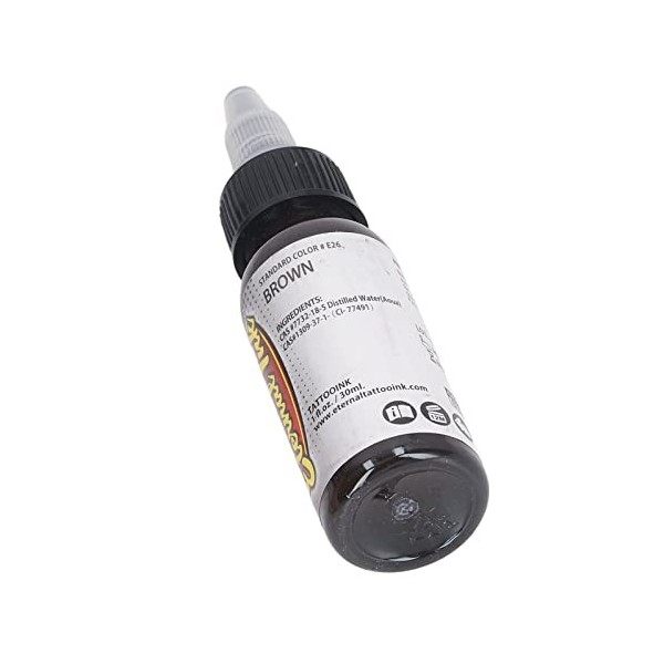 Couleur de Pratique de Tatouage, Encre de Tatouage Facile à Colorier Haute Concentration 30 Ml Professionnel Sûr pour les Déb