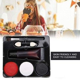 Blood Makeup Set Fake Blood Halloween Props Makeup Face Painting Tool Set