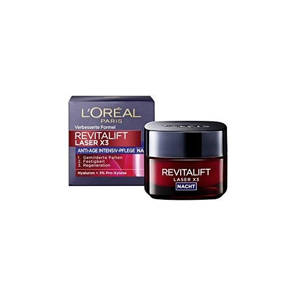 LOréal Revitalift Laser X3 Crème de Nuit 50 ml Crème Jour et Nuit