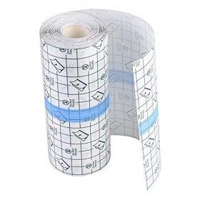 JOOTUEPO Bandage adhésif imperméable et pour tatouage - 2 m x 15 cm - étanche à leau du ruban adhésif rouleau extensible de 
