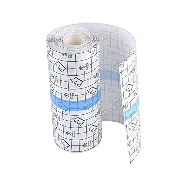 JOOTUEPO Bandage adhésif imperméable et pour tatouage - 2 m x 15 cm - étanche à leau du ruban adhésif rouleau extensible de 