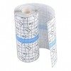 JOOTUEPO Bandage adhésif imperméable et pour tatouage - 2 m x 15 cm - étanche à leau du ruban adhésif rouleau extensible de 