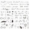 6Feuilles Tatouage Temporaire Italien Autocollant Tatouage Ephémère Etanche pour Garçon Fille Tatouage