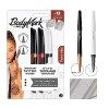 BodyMark by BIC HENNA VIBES - Stylo pour Tatouage Temporaire de Qualité Cosmétique à Utiliser sur la Peau - 3 Couleurs Assort