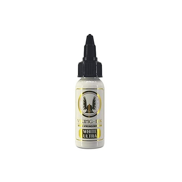 VIKING INK - WHITE ULTRA 1oz 30ml - Encre de Tatouage