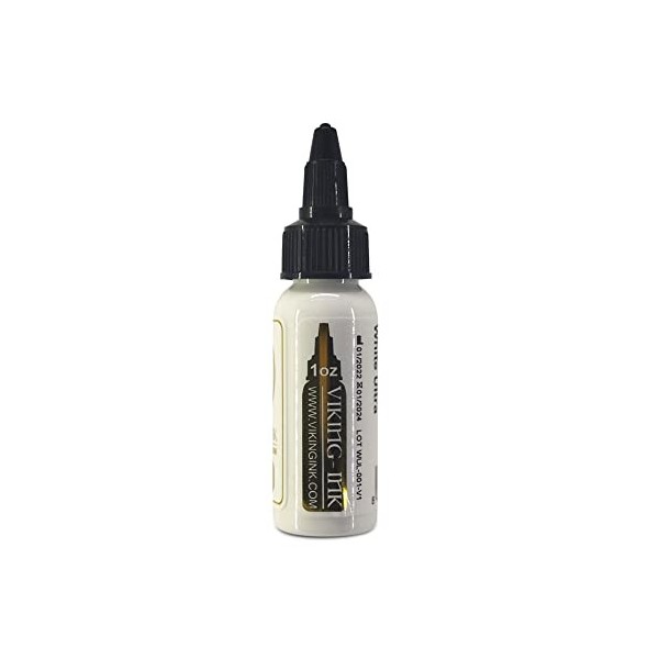 VIKING INK - WHITE ULTRA 1oz 30ml - Encre de Tatouage