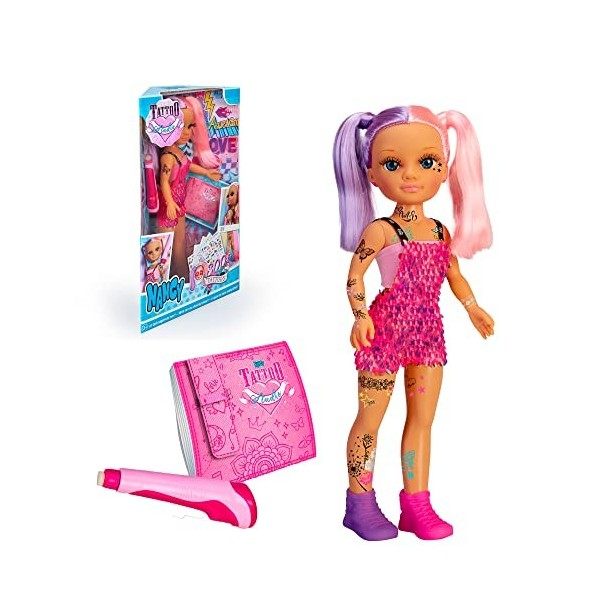 Nancy Chaque Jour Un Tattoo, 700017335, Multicolore, Talla única Tatouage