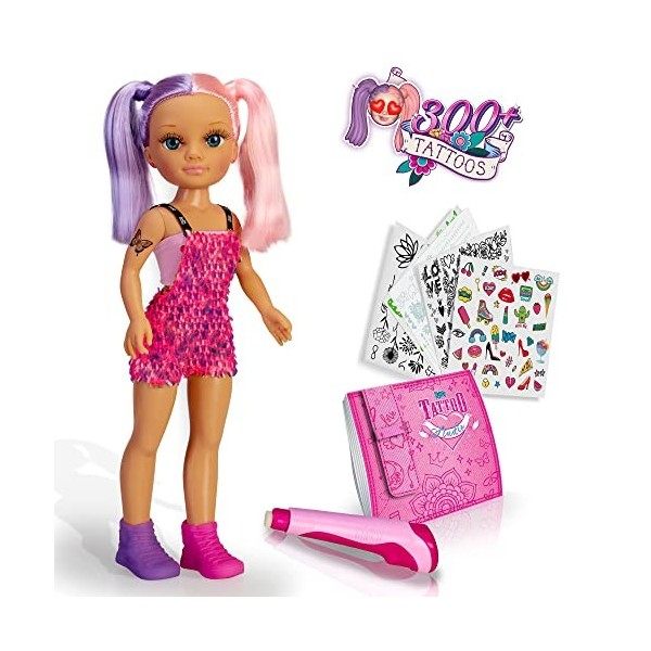 Nancy Chaque Jour Un Tattoo, 700017335, Multicolore, Talla única Tatouage