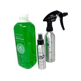 ALOE TATTOO Profi Set : savon vert, liquide extracteur, flacon pulvérisateur TP – INKgrafiX® Allemagne – Profi STUDIO – IG547...