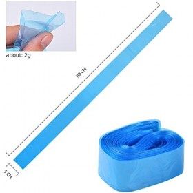 Schneespitze 200Pcs Jetable Machine Tatouage Cordon Clip,Housse Tatouage Sac Housse Manche Plastique Plastique Protection de 