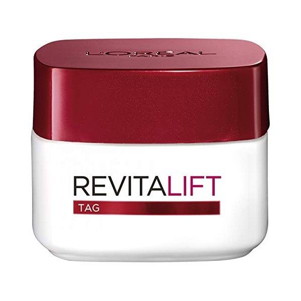 LOréal Paris Soin de jour Revitalift, soin du visage anti-âge, anti-rides et extra fermeté, pro-élastine et cire dabeille, C...