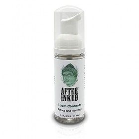 After Inked Savon nettoyant en mousse pour tatouage et piercing 48 g Tatouage