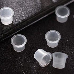 ULTNICE Lot de 100 capuchons de couleur pour tatouage - 15 mm - Taille L Tatouage