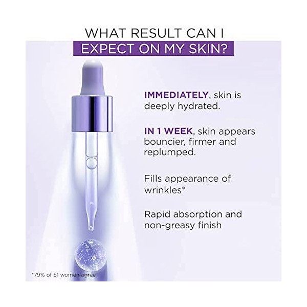 LOreal Revitalift Filler Renew Hyaluronic Replumping Serum 16ml Crème Jour et Nuit