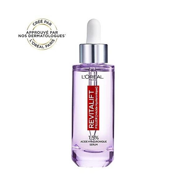 LOréal Paris - Coffret Sérums Routine Repulpante - Enrichie à lAcide Hyaluronique - 1x Sérum Teinté Accord Parfait Teinte Cr...