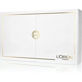 LOréal Paris - Coffret Cadeau Détox Anti-Rides - Routine 7 Produits Anti-Âge Soin & Toilette du Visage - Enrichie en Acide H