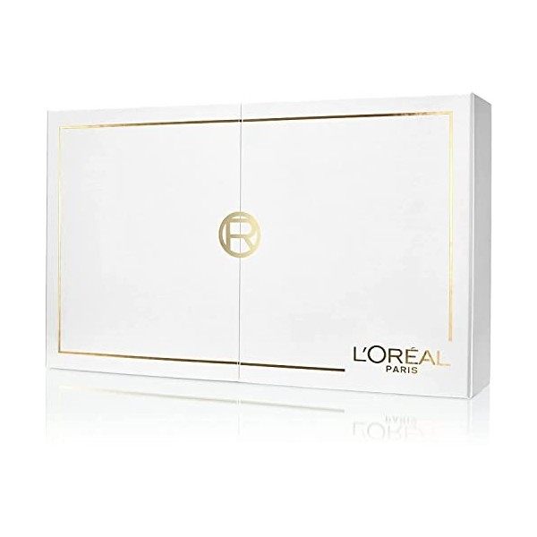 LOréal Paris - Coffret Cadeau Détox Anti-Rides - Routine 7 Produits Anti-Âge Soin & Toilette du Visage - Enrichie en Acide H ...