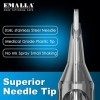 Cartridges 5RL – Emalla Lot de 20 cartouches jetables rondes Liner 1005RL Aiguilles pour stylos de machine 0,30 mm Tatouage