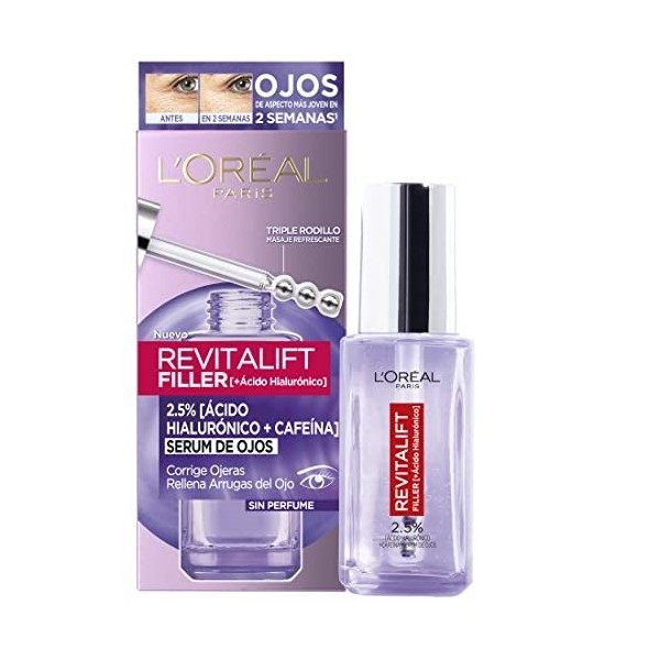 Revitalift Filler Sérum De Ojos 20 Ml Crème Jour et Nuit