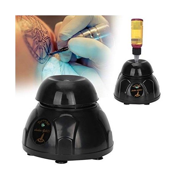 Mini Vortex Mixer, Tattoo Ink Mixer Tattoo Pigment Ink Agitateur Électrique Shaker Vernis à Ongles Gel UV Vortexer Mixer Pain