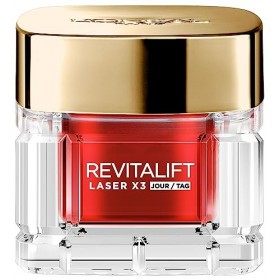LOréal Paris Kit de Découverte Lot de 2 Crèmes Rechargeables Laser x3 Revitalift Laser Soin Anti-Âge Jour 50ml