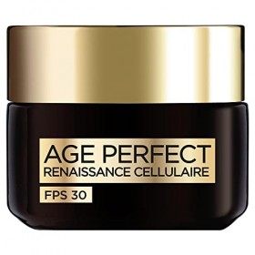 L’Oréal Paris – Crème de Jour FPS 30 Age Perfect Renaissance Cellulaire – Soin Revitalisant Rides, Fermeté & Vitalité – Au Co