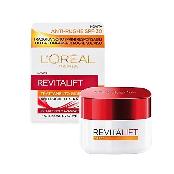 LOréal Paris&nbsp;–&nbsp;Revitalift jour anti-rides SPF 30&nbsp;–&nbsp;Crème Visage 50&nbsp;ml Crème Jour et Nuit