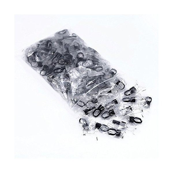 Tasses dencre de tatouage, 100pcs tasses de bague de récipient de support de pigment de tatouage avec une éponge, kit de tat