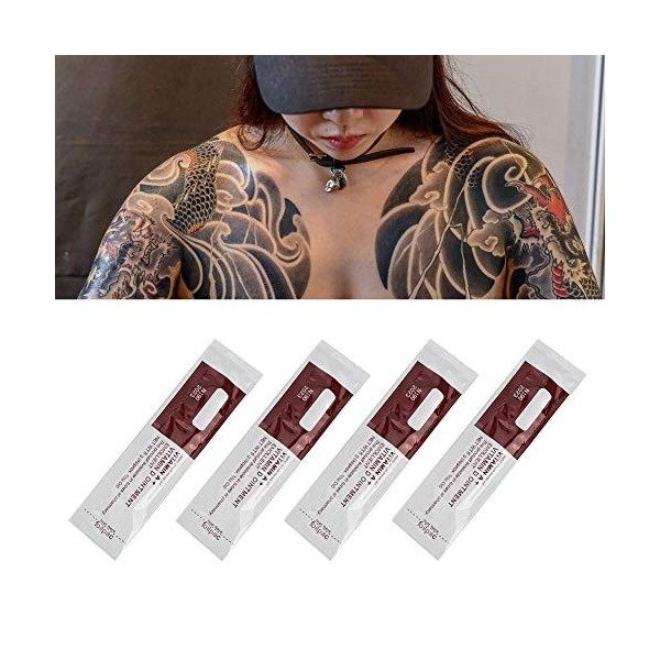 Crème de réparation de soins ultérieurs de tatouage de 100pcs / sac, onguent curatif professionnel de guérison de cicatrice, 