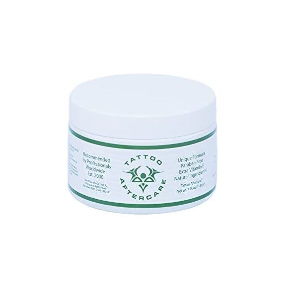 Tattoo Aftercare 1 x 100g Jar from The Aftercare Company Tatouage