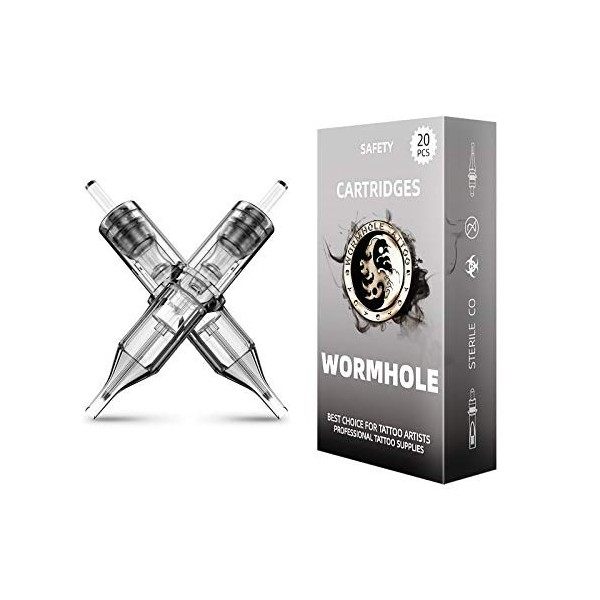 Wormhole Tattoo Aiguille Tatouage 20 pièces 10 Standard RL Aiguille de Tatouage Aiguille 1003RL Tatouage