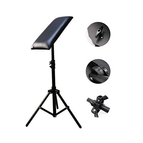 DERMAPOINT® Tattoo Accoudoir Repose-Jambes Réglable Heavy Duty Fer Tatouage Appuie-bras Black Tatouage