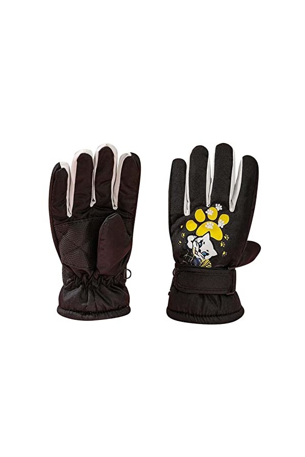 Noel gants Ajustable Anti-Rayures Moufle,Gants Ado Garcon Gants Fem