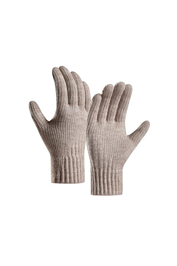 Gants tricotés pour femme - Gants de sport - Gants tactiles - Prote